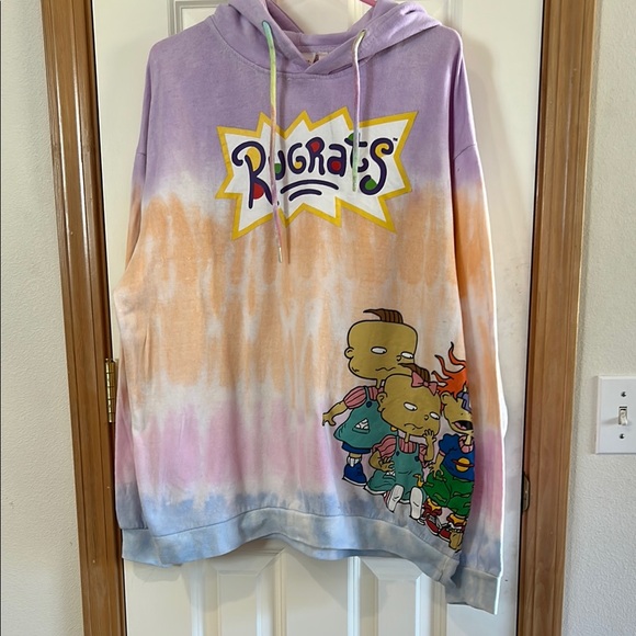 Rugrats Purple and Orange Hoodie - Picture 1 of 10